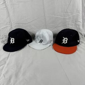 Detroit Tigers Hat Lot Infant Blue Orange White MLB Baseball New Era Kids Cap